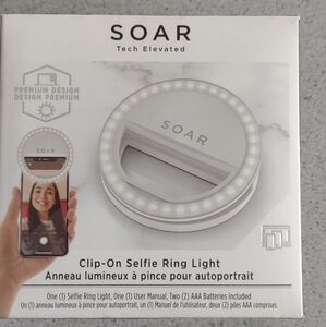 NIB: Soar Selfie ring light